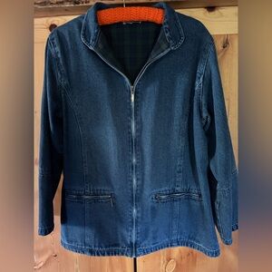 NorthStyle Denim/flannel jacket size Medium